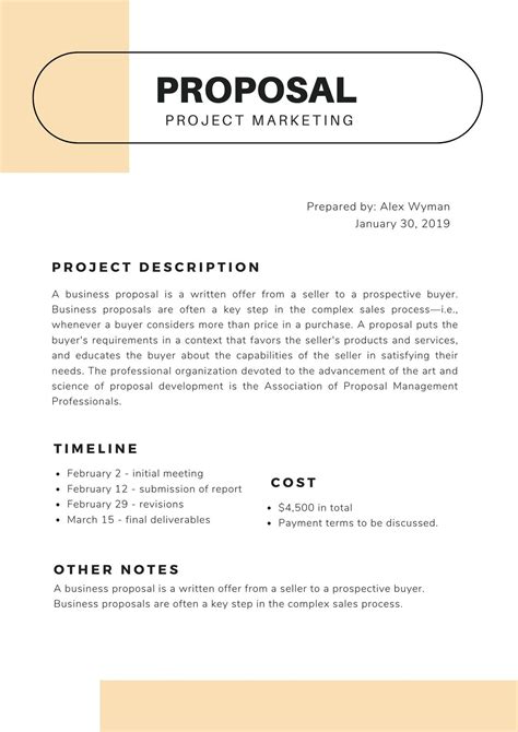 itaas proposal